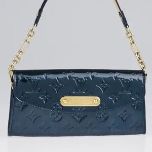 LOUIS VUITTON SUNSET BOULEVARD PATENT LEATHER SHOULDER BAG